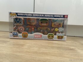 Funko POP Avengers Gingerbread Christmass 4 pack - 2