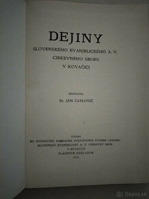 Dejiny cirkevného zboru - Kovačica - 2