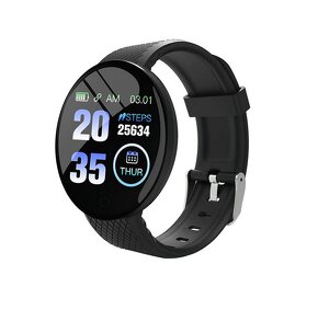 (IHNEĎ) Fitness Smart hodinky D18, čierne - 2