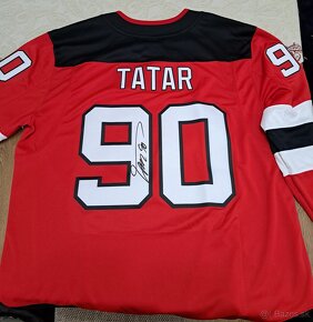 Dres NHL TATAR s podpisom - 2