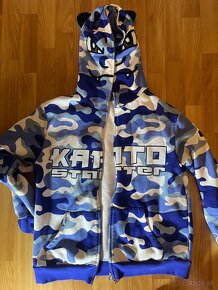 Kanto starter BLUE CAMO HOODIE - Small - 2