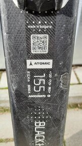 lyže Atomic black heaven 155cm/ 100kg - 2