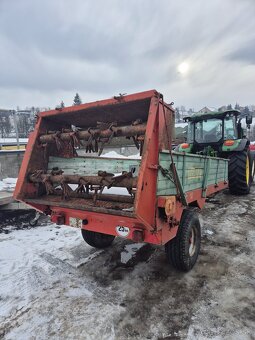 Rozmetadlo mastalneho hnoja narazova brzda - 2