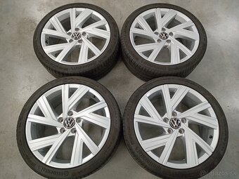 Predam letne ALU 5x112 R18 7,5J ET51 ORIGINAL VOLKSWAGEN - 2