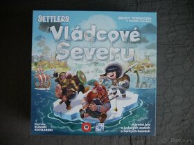 Spoločenská hra Settlers: Vládcové severu + tlačené doplnky - 2