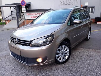 Volkswagen Touran 2.0TDI CR DSG Automat Highline 7 Miestny - 2