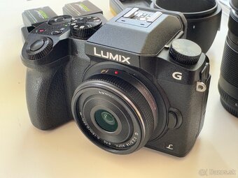 Panasonic Lumix DMC-G70 plus 4 objektívy - 2