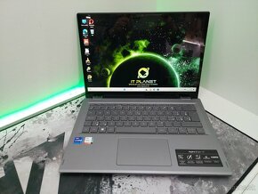 14"FullHD IPS, otočný 360°, dotykový Acer Spin, i7-13gen/16G - 2