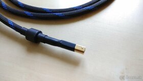 DIY USB kábel striebro/teflón - 2