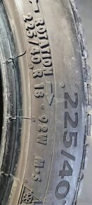 Predám 2 celoročné pneumatiky 225/40 R18 92W Continental - 2