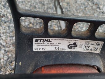 Predám pilu stihl ms 211 - 2