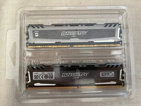 Crucial Ballistix Sport LT, DDR4 - 3200 MHz - 16 GB (2x 8GB) - 2