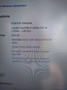 Acer E5 Core i5 17,3" 1tb/8 DDR3  TOP STAVE - 2