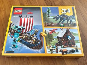 LEGO CREATOR 3 IN 1 - 31132 -  VIKING SHIP AND MIDG. SERPENT - 2