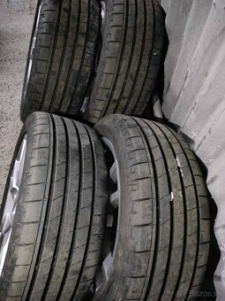 4ks alu disky Škoda 5x112 R17 pneu r.v 2023 225/45 r17 6mm - 2