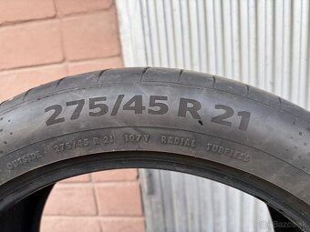 Letne pneumatiky CONTINENTAL dvojrozmer 275/45 + 315/40 R21 - 2