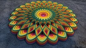 Mandala dekorácia #B - 2