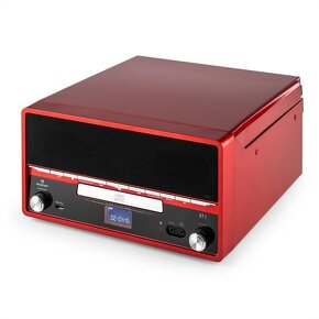 AUNA RTT 1922, Retro Steresystém s MP3, CD, USB, FM, AUX - 2