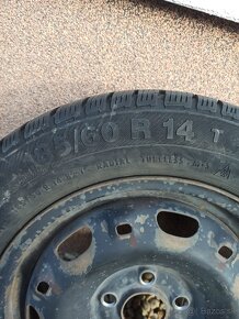 Zimné pneumatiky s diskami 185/60 r14 - 2