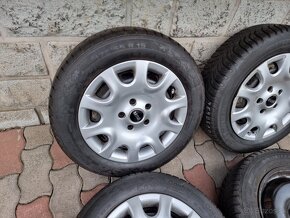 Plechové Disky+Zimné Pneu 175/65 R15 MINI 5x112 - 2