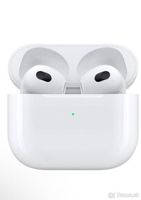 APPLE AIRPODS 3 BIELE Nové - 2