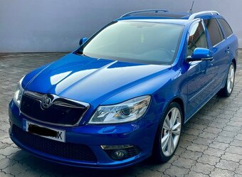 ŠKODA OCTAVIA 2 RS DSG 2,0 tdi 125 kw Race Blue WEBASTO - 2