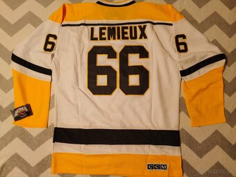 Novy Hokejovy dres Mario Lemieux Peguins XL - 2