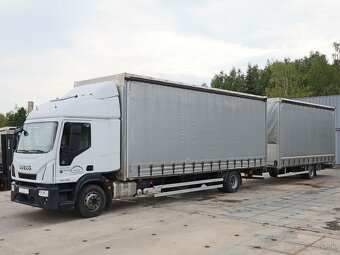 Iveco EUROCARGO 160E320 + PŘÍVĚS AGADOS MADONA, TANDEMOVÁ SO - 2