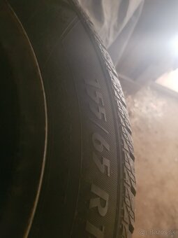 Zimne pneu aygo roztec 4x100 155/65 r 14 - 2