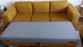 Troj pohovka sofa gauč rozkladací - 2