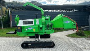 mobilný štiepkovač GreenMech SafeTrak 19-28 MK2 2015 r - 2