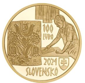 100 eur Slovensko 2024 - Modrotlač

 - 2