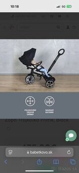 Trojkolka Zopa prime black - 2