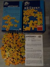 SPOLOČENSKÉ HRY - Puzzle Krížovky a Človeče nehnevaj sa - 2