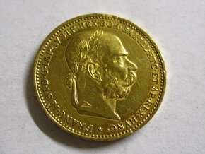 Zlatá 20 koruna 1892 František Jozef I. - pekný stav - 2