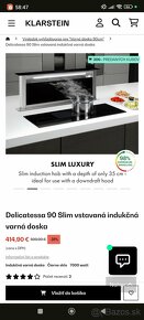 Delicatessa 90 Slim vstavaná indukčná varná doska - 2