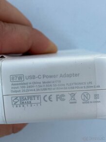 Nabíjačka  pre Macbook 87W USB-C Power Adapter - 2