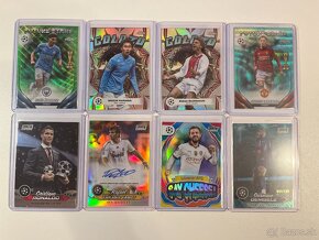 Futbalové kartičky Topps Chrome UEFA 2023/2024 - 2