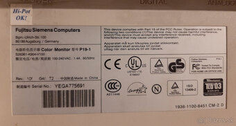 Monitor Fujitsu P19-1 - 2