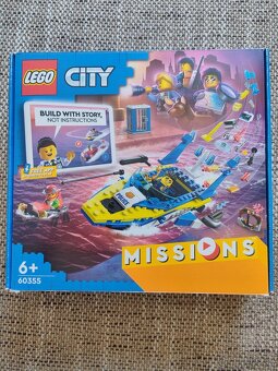 Lego 60355 CITY Misia detektíva pobrežnej stráže - 2