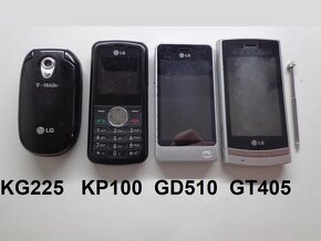 LG KG225 Véčko KP100 Klasický GD510 Dotykový LG KS360 QWERTY - 2