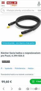 Kärcher Sacia hadica s rozprašovačom 2,5 m pro Puzzi nova - 2