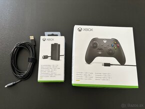 Xbox Series bezdrôtový ovládač + Play & Charge Kit - 2