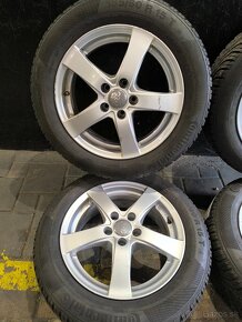 5x100 R15 Audi-Skoda-Seat-VW zimna sada 185/60 Continental - 2