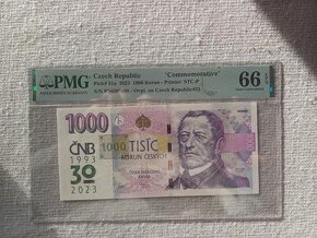 ČNB s prítlačou R96 000899 UNC REZERVOVANE - 2