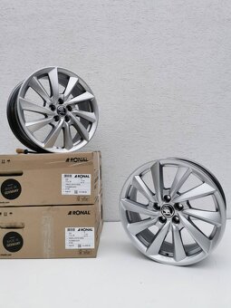 Ronal 7,5X18 ET40 5X112 Škoda Alu disky R18 Vw - 2