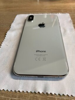 iPhone XS Silver / biely 256GB – plne funkčný - 2