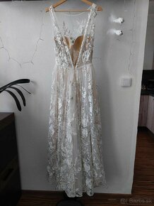 Čipkované svadobné šaty - 2