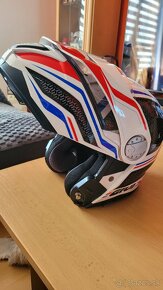 GIVI PRILBA X.33 CANYON LAYERS WHITE/RED/BLUE - 2