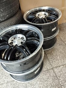 Elektrony 5x100 R15 + nové letné michelin pneumatiky - 2